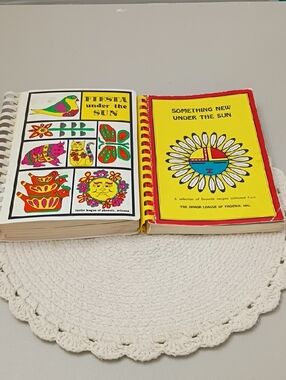 Something New Under the Sun Cookbook - Bright Yellow Spiral-Bound